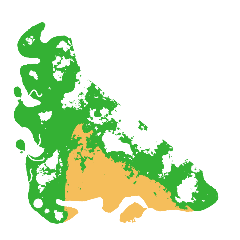 Biome Rust Map: Procedural Map, Size: 4500, Seed: 1317153472
