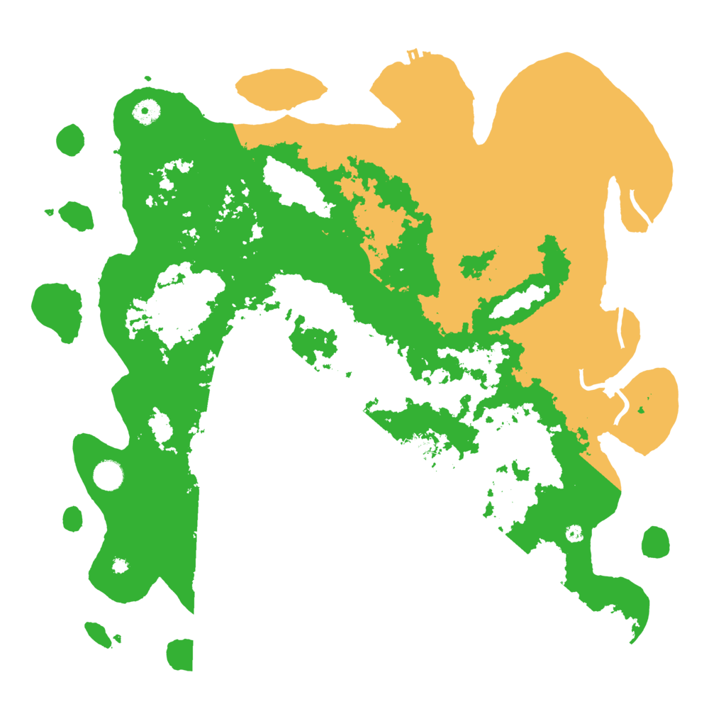 Biome Rust Map: Procedural Map, Size: 4250, Seed: 932499218