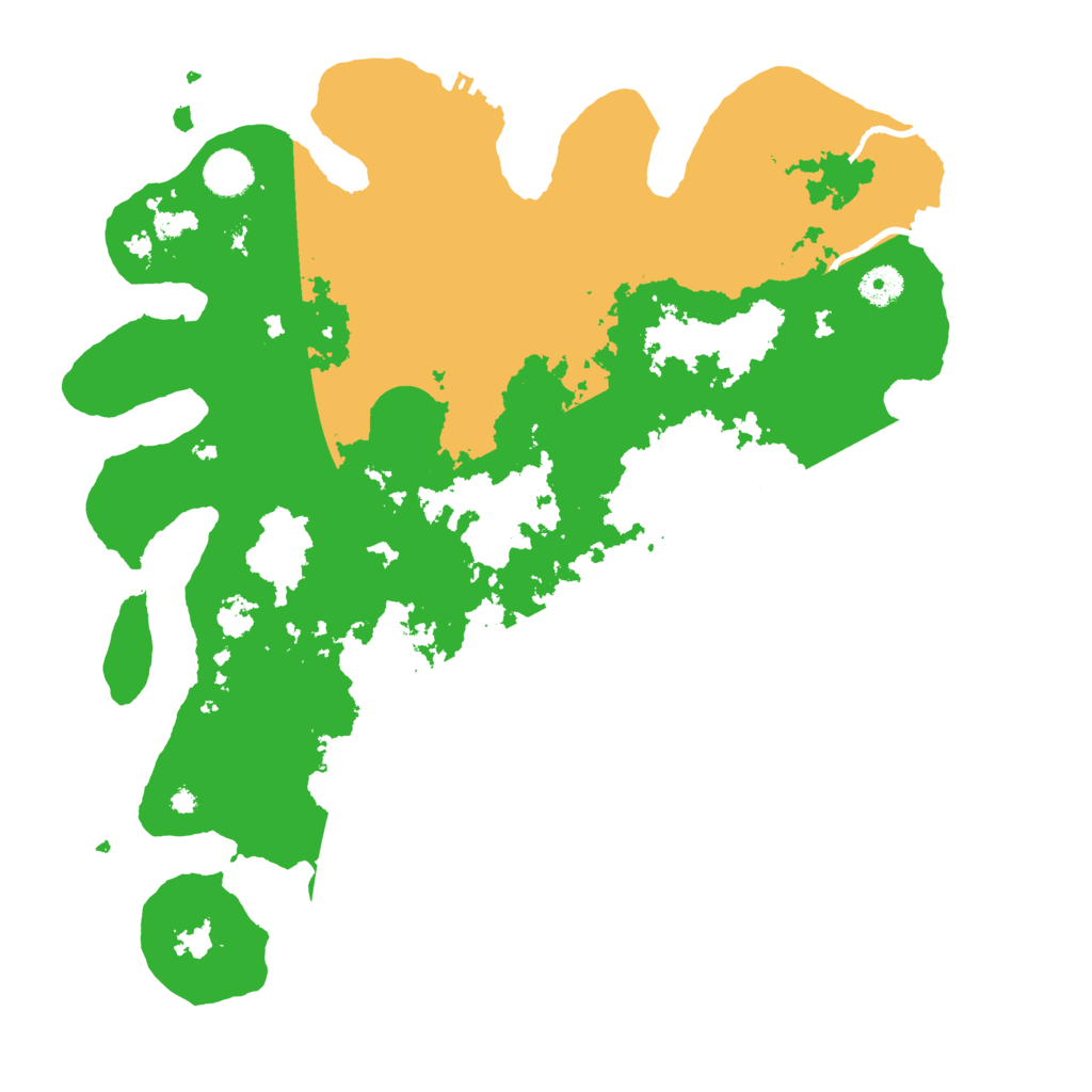 Biome Rust Map: Procedural Map, Size: 4000, Seed: 134667654