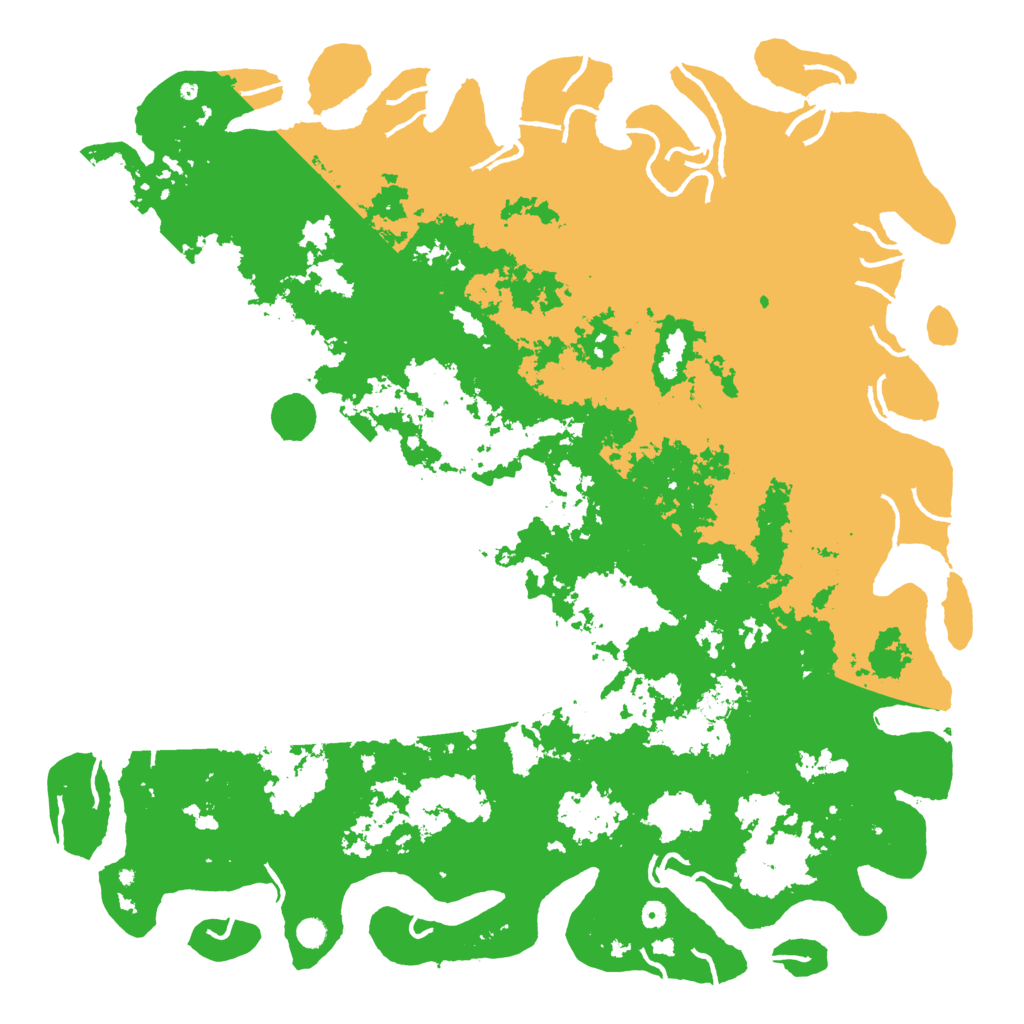 Biome Rust Map: Procedural Map, Size: 6000, Seed: 1036372537