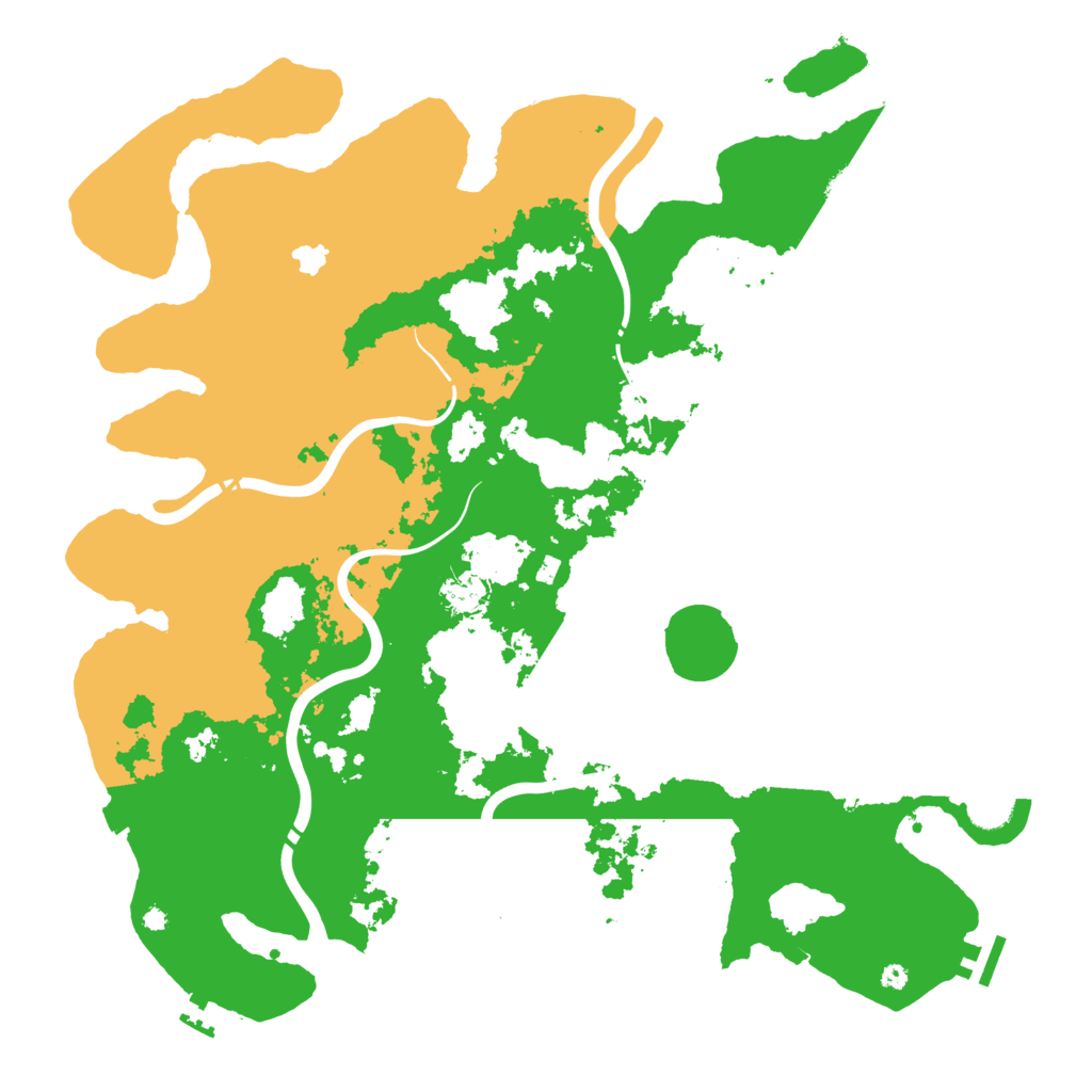 Biome Rust Map: Procedural Map, Size: 4250, Seed: 502607566
