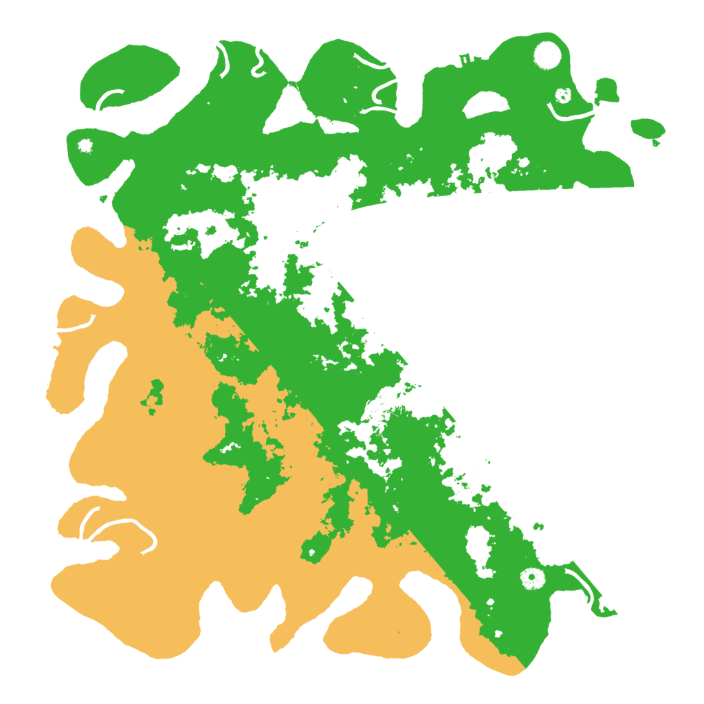 Biome Rust Map: Procedural Map, Size: 4500, Seed: 2031054597