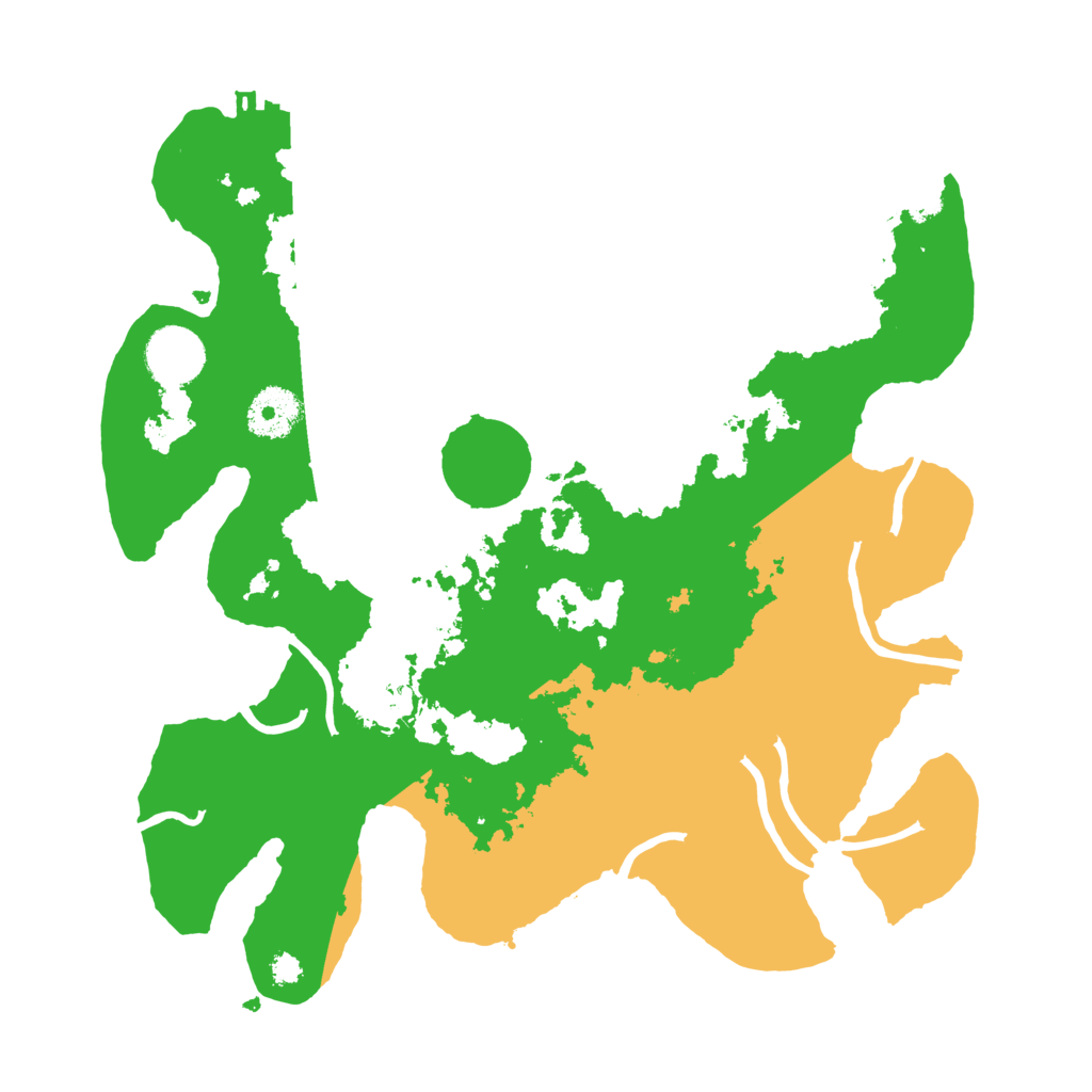 Biome Rust Map: Procedural Map, Size: 3250, Seed: 1164136217