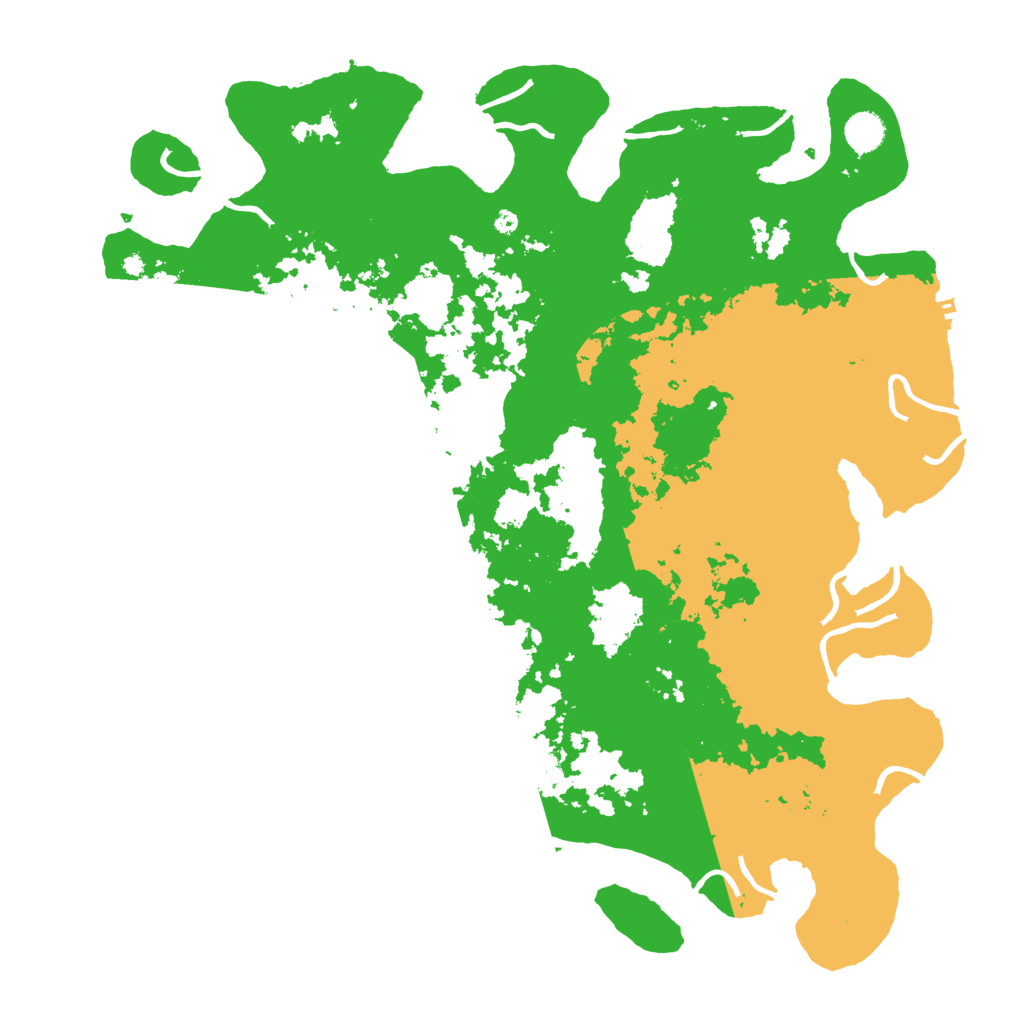 Biome Rust Map: Procedural Map, Size: 4500, Seed: 265441144