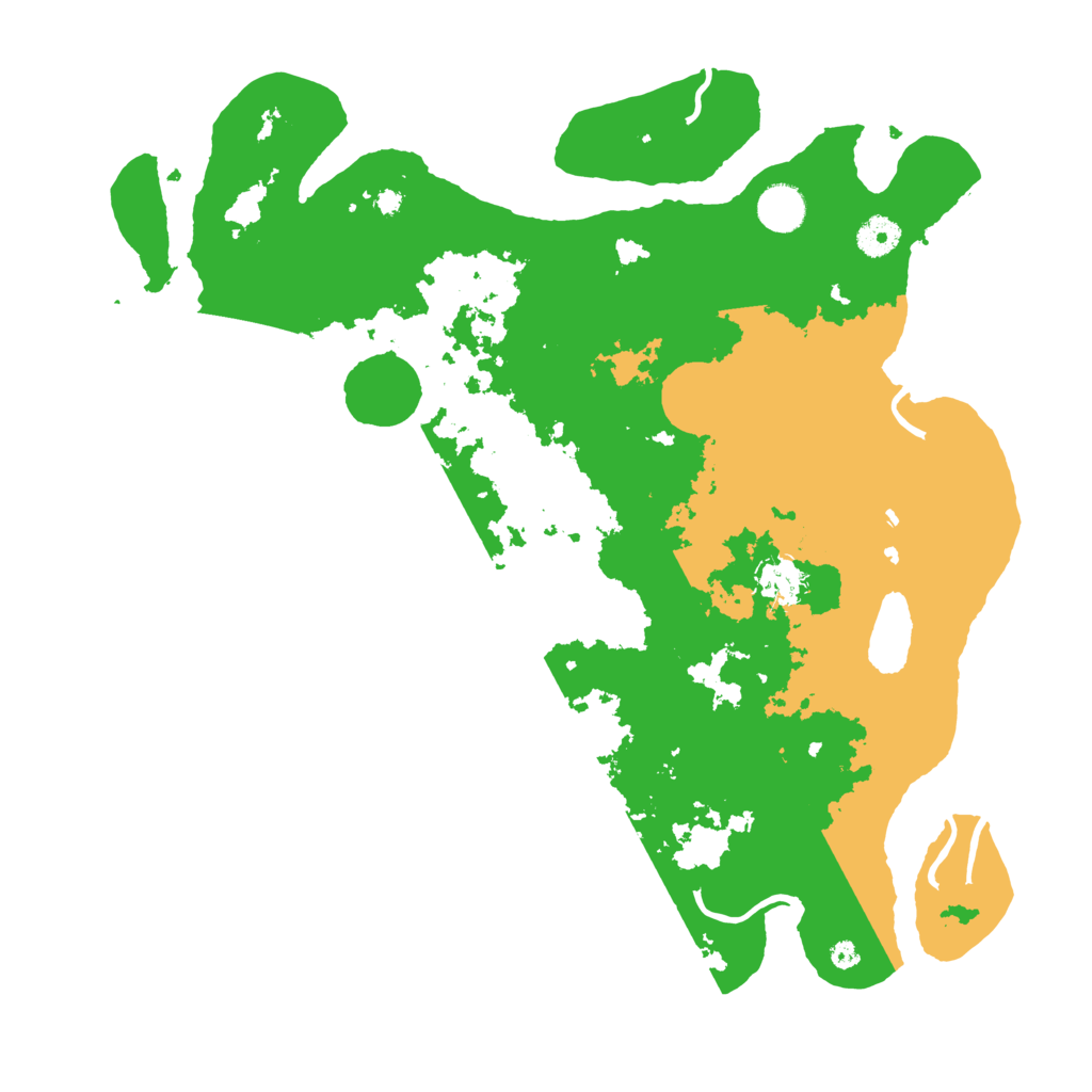 Biome Rust Map: Procedural Map, Size: 4000, Seed: 217308581
