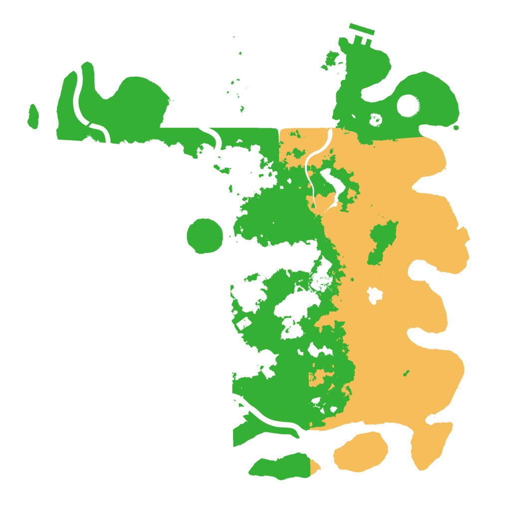 Biome Rust Map: Procedural Map, Size: 4000, Seed: 321527751