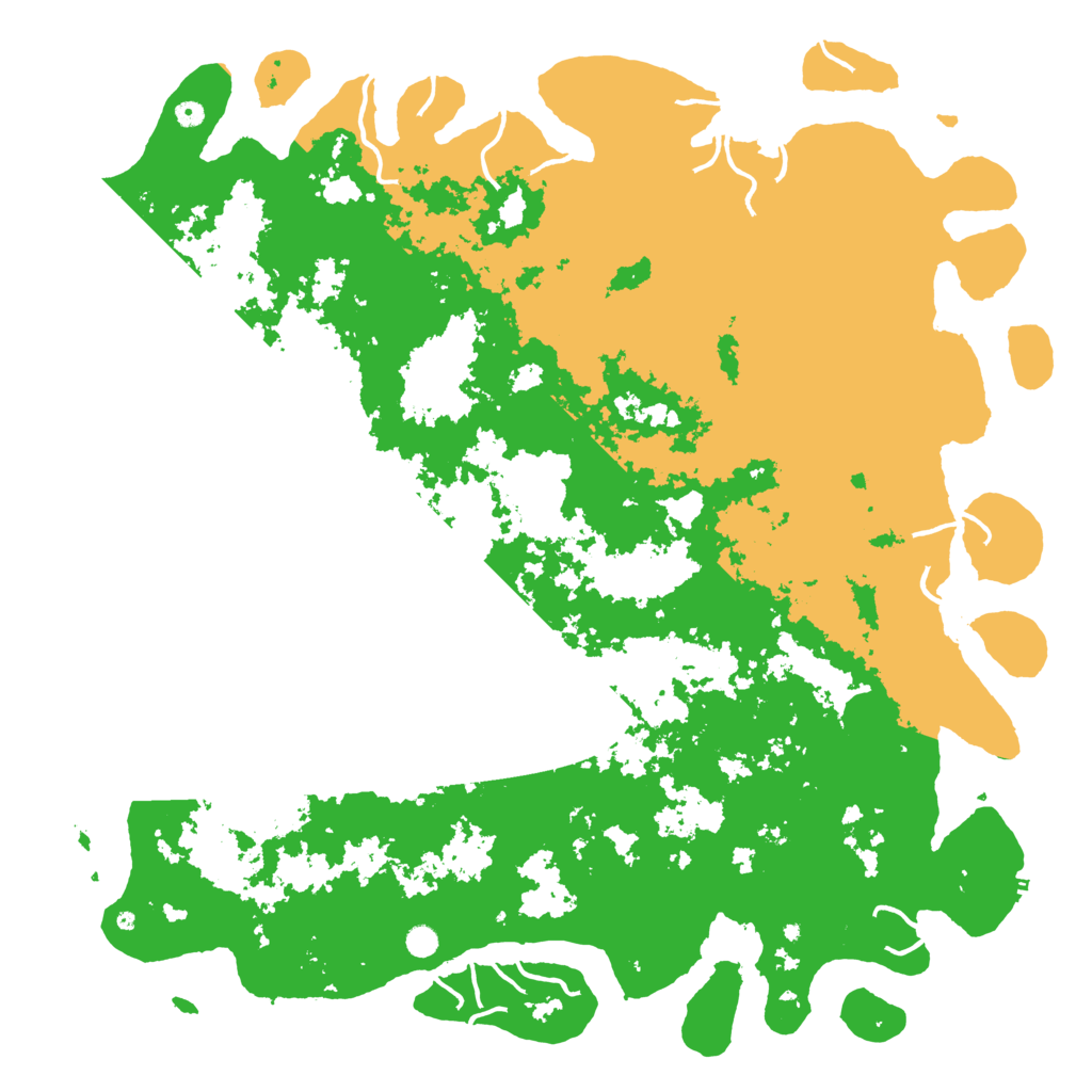 Biome Rust Map: Procedural Map, Size: 6000, Seed: 2330012