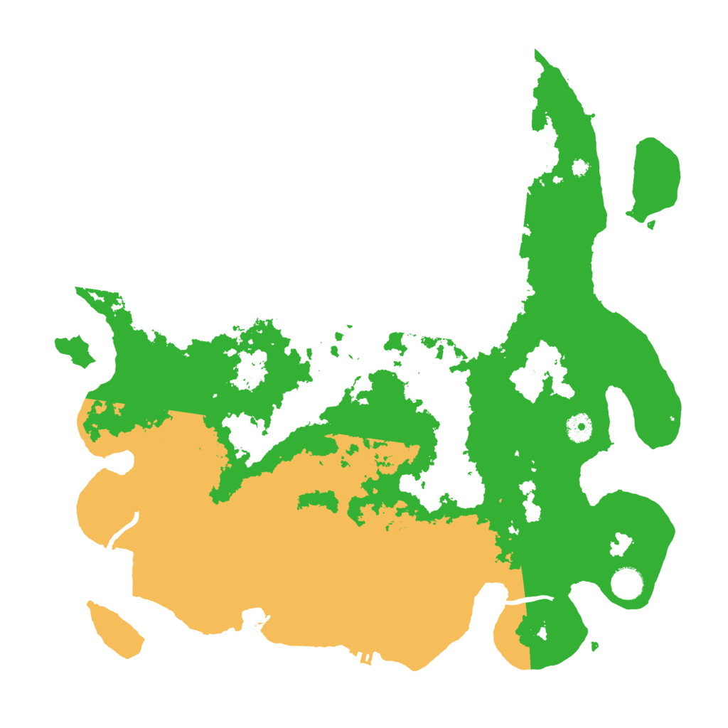 Biome Rust Map: Procedural Map, Size: 4000, Seed: 342132131