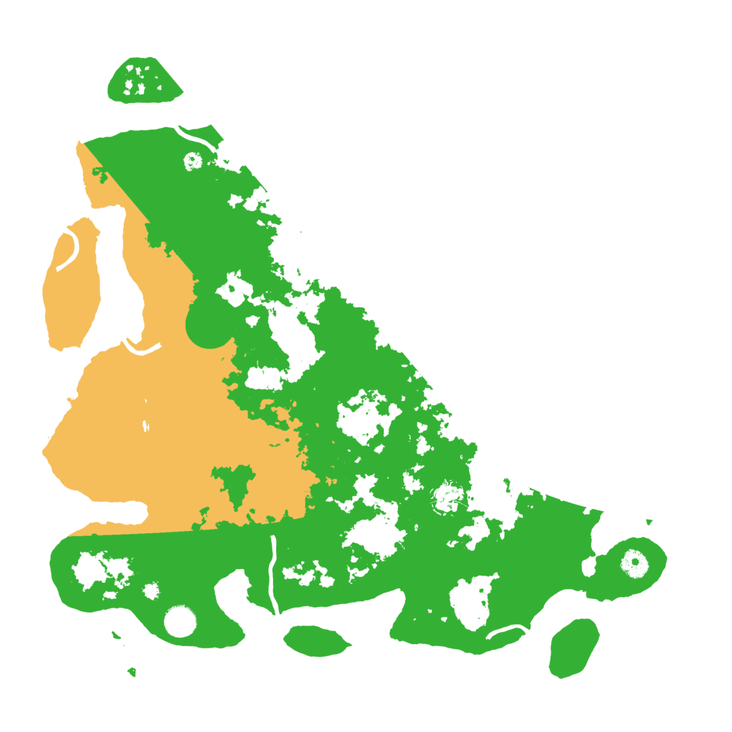 Biome Rust Map: Procedural Map, Size: 4051, Seed: 1234567890