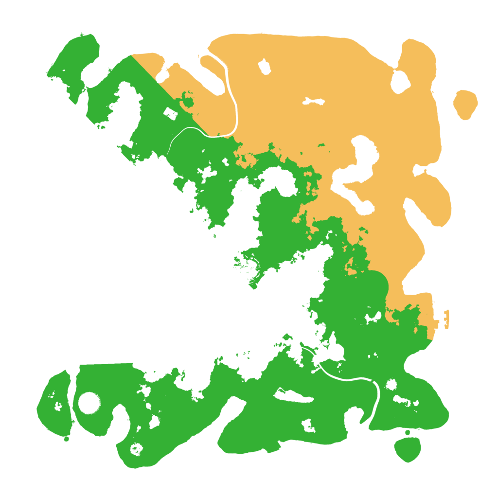 Biome Rust Map: Procedural Map, Size: 4000, Seed: 1468142364