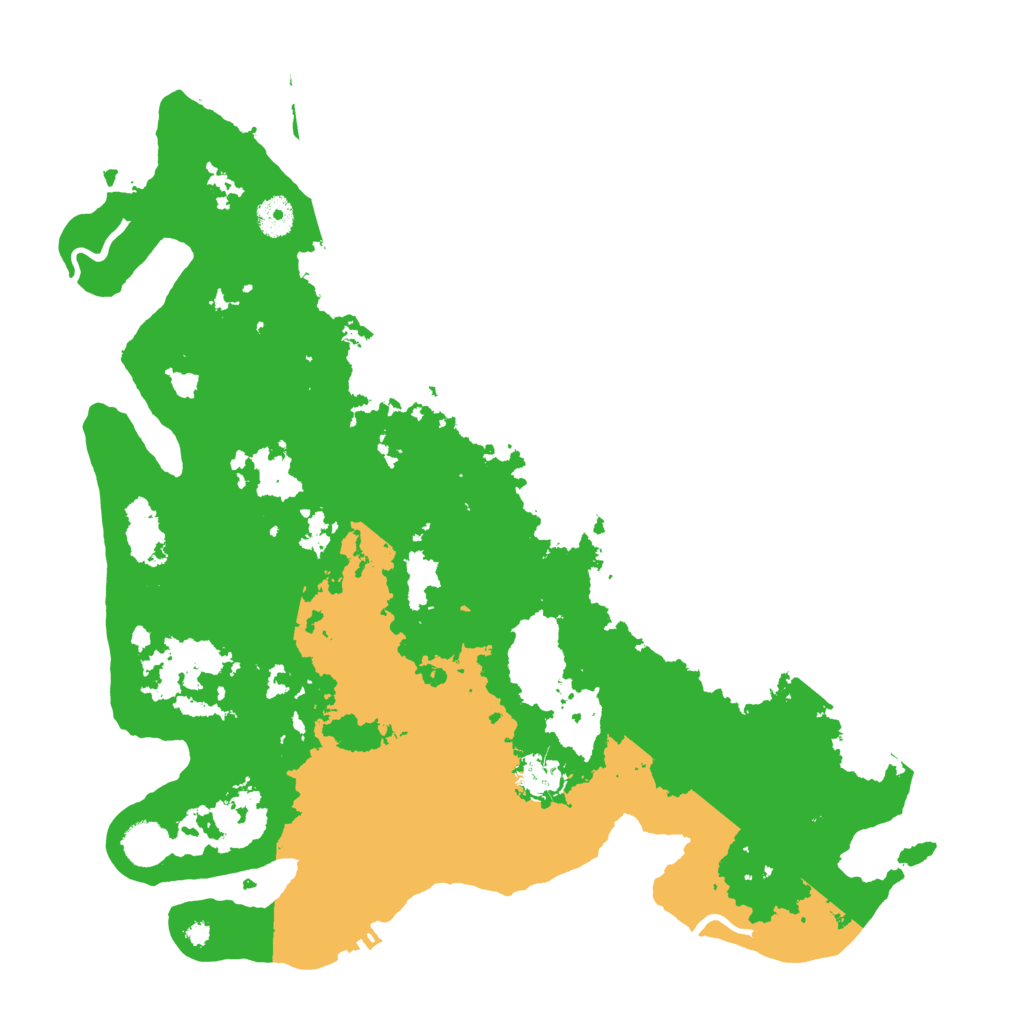 Biome Rust Map: Procedural Map, Size: 4000, Seed: 13253226