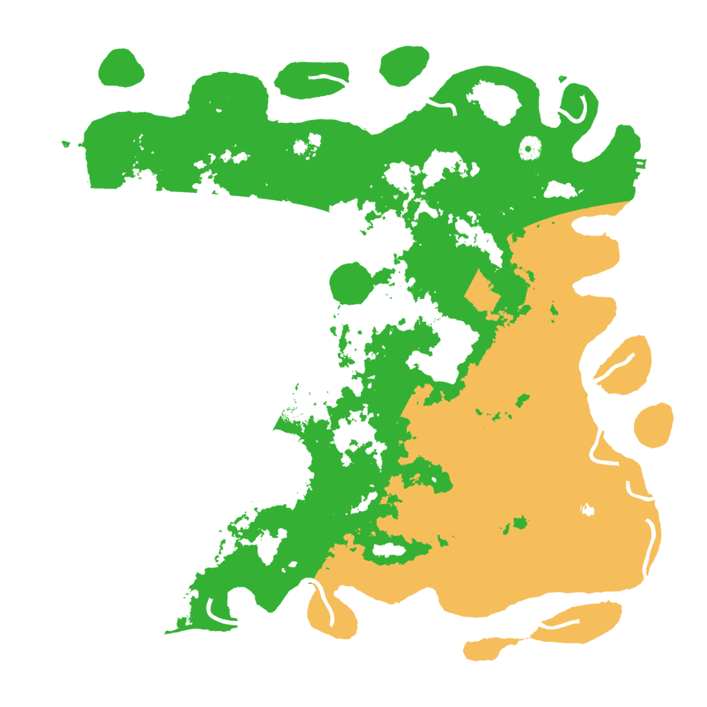 Biome Rust Map: Procedural Map, Size: 4500, Seed: 71225
