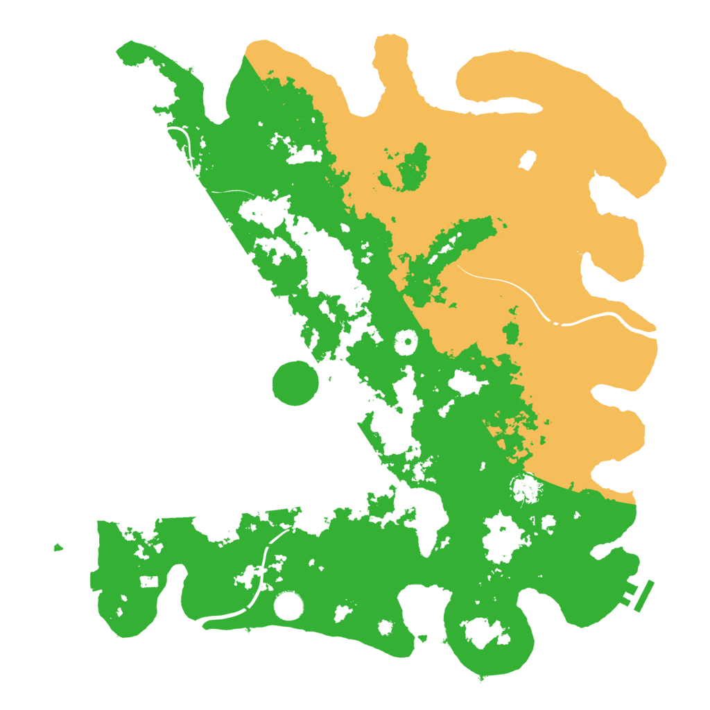 Biome Rust Map: Procedural Map, Size: 4250, Seed: 1670979195