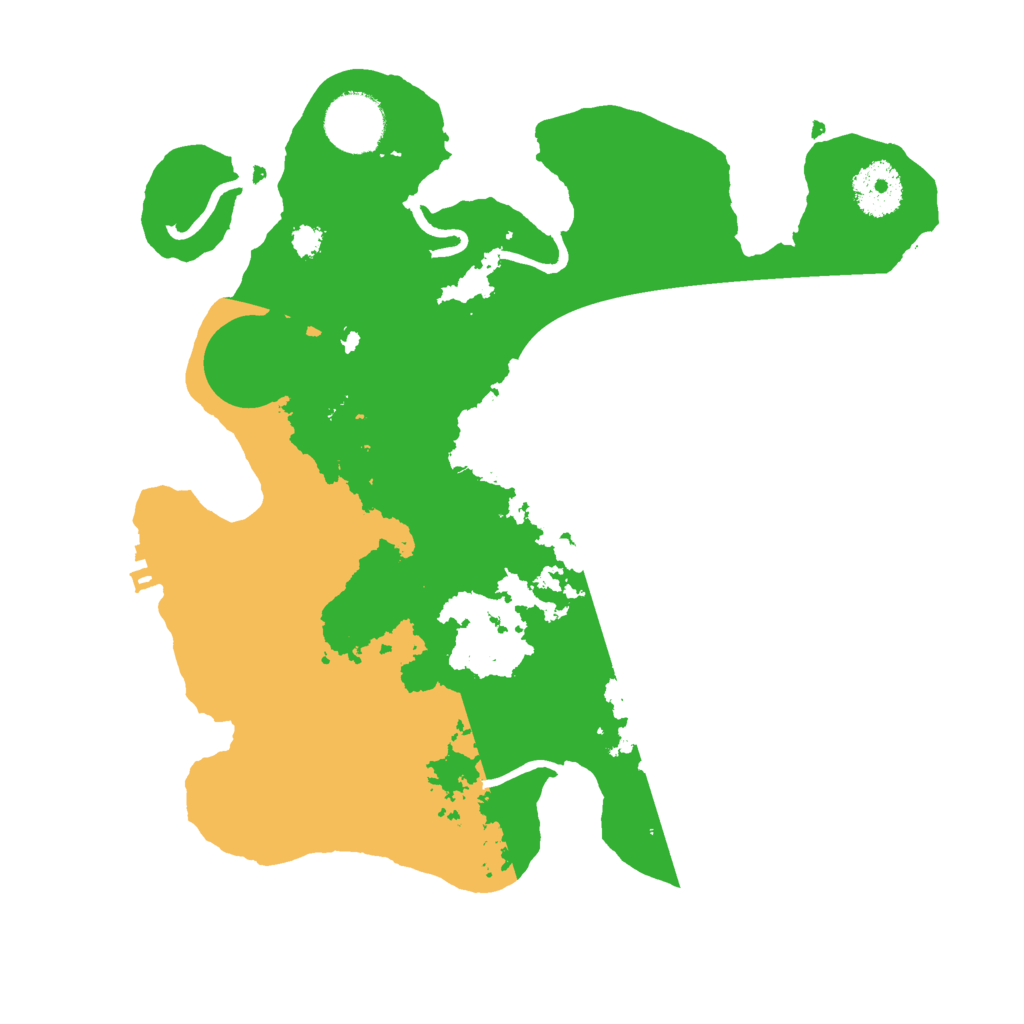 Biome Rust Map: Procedural Map, Size: 3000, Seed: 763279418