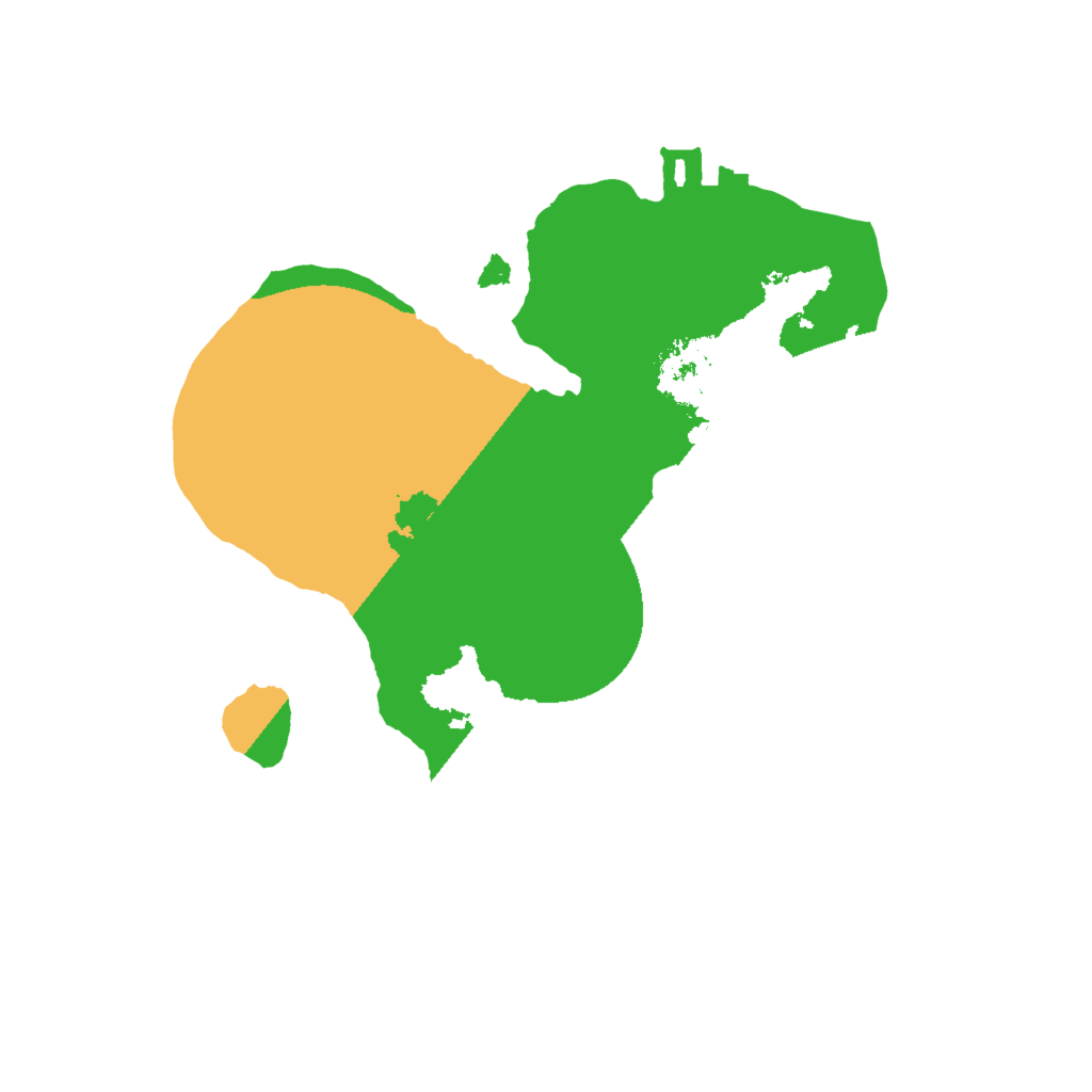 Biome Rust Map: Procedural Map, Size: 1650, Seed: 1555