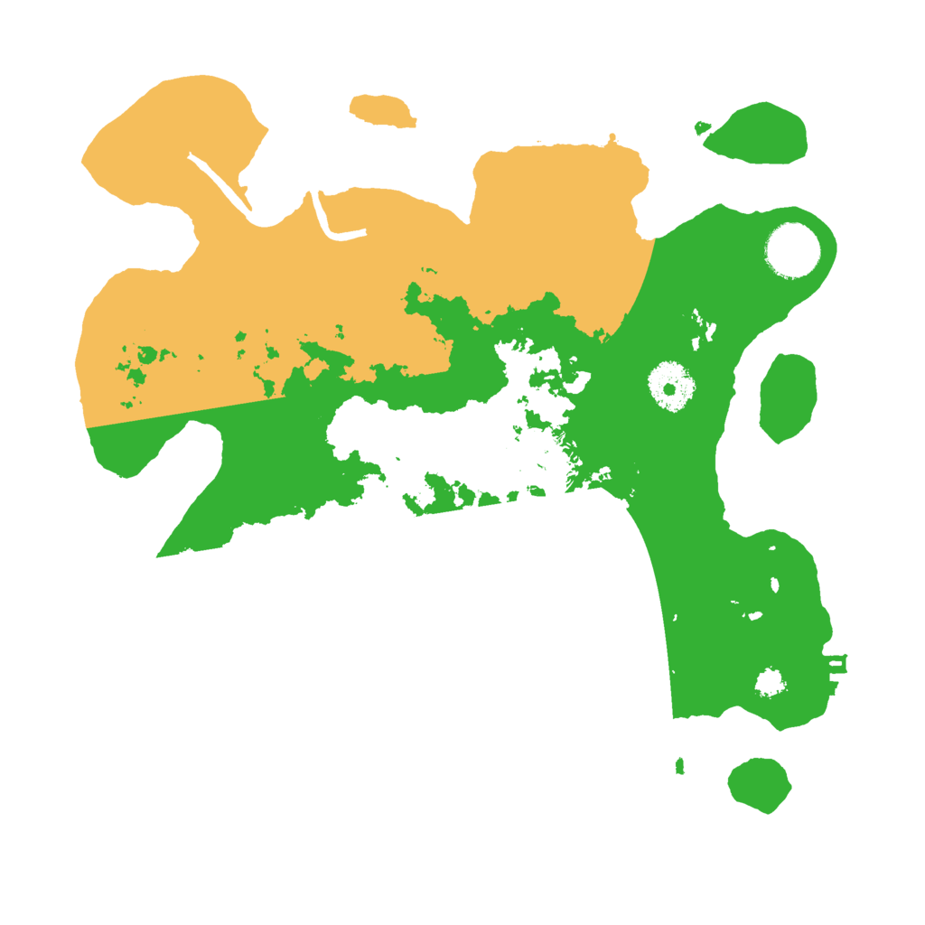 Biome Rust Map: Procedural Map, Size: 3000, Seed: 2049128471