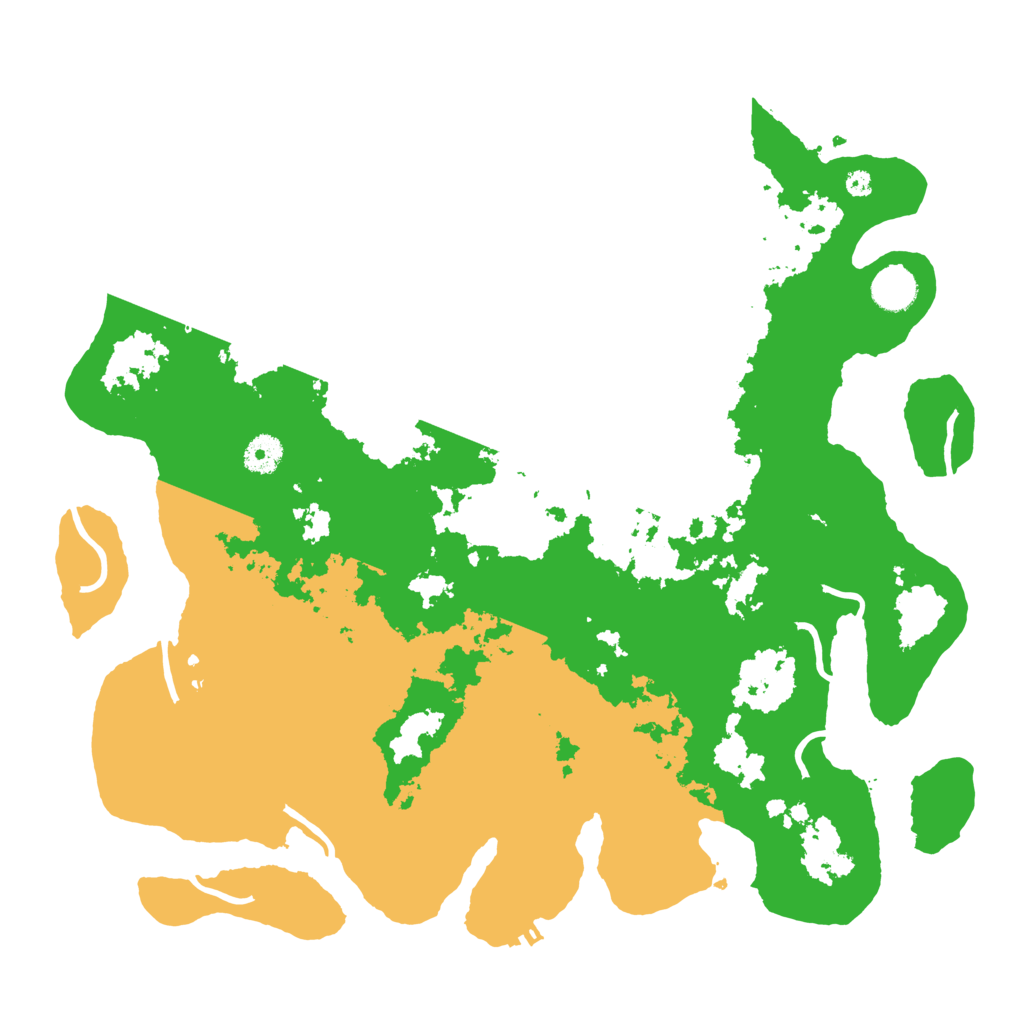 Biome Rust Map: Procedural Map, Size: 4000, Seed: 41987