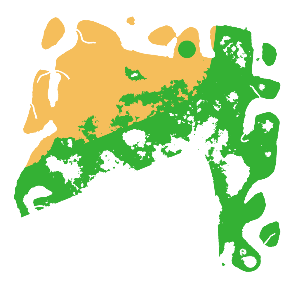 Biome Rust Map: Procedural Map, Size: 4500, Seed: 233634938