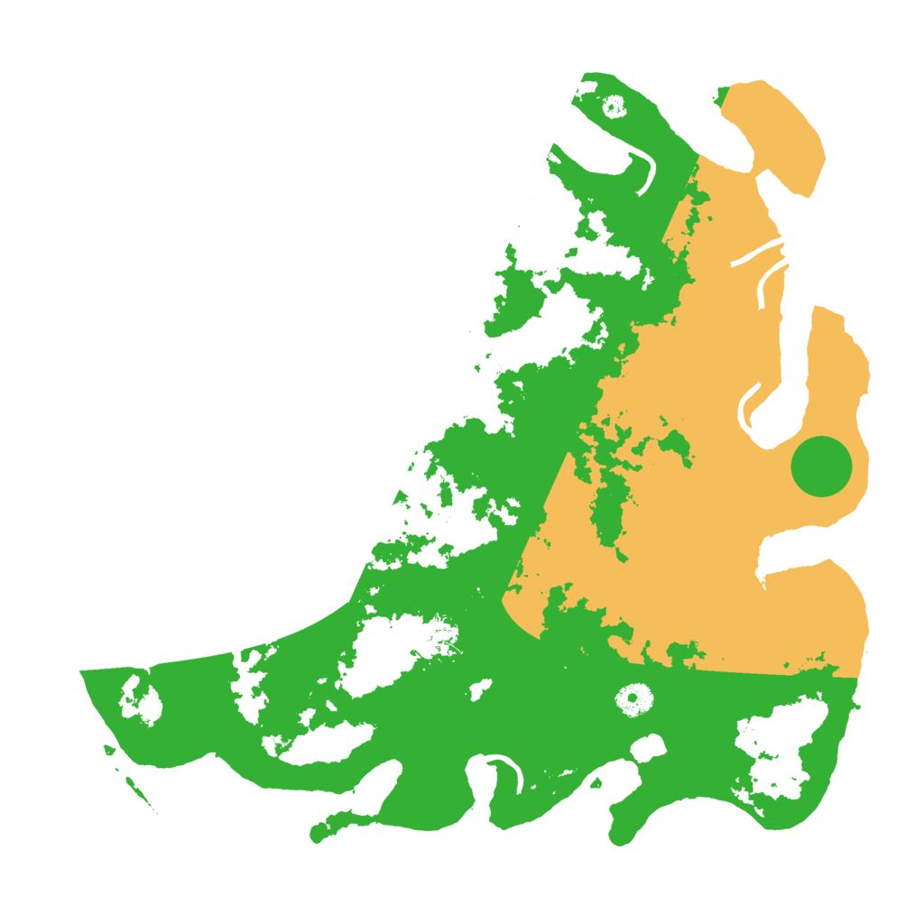 Biome Rust Map: Procedural Map, Size: 4000, Seed: 1340878880