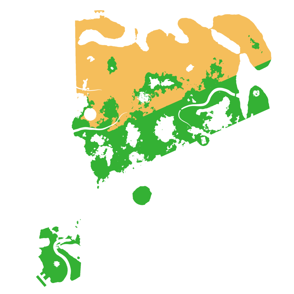 Biome Rust Map: Procedural Map, Size: 4500, Seed: 983889359
