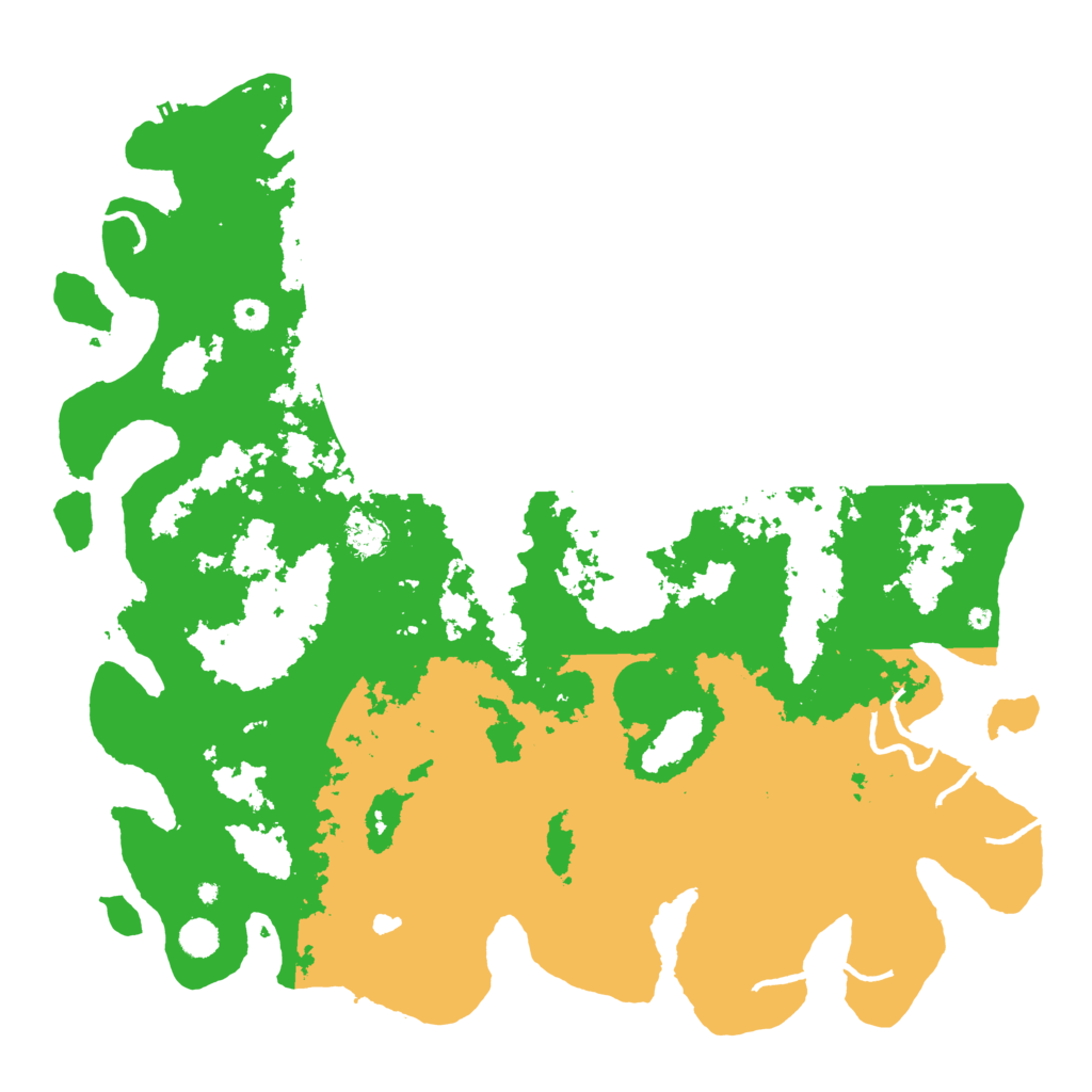 Biome Rust Map: Procedural Map, Size: 5000, Seed: 357065451