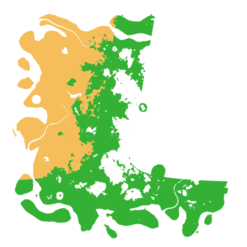 Biome Rust Map: Procedural Map, Size: 4800, Seed: 513614692