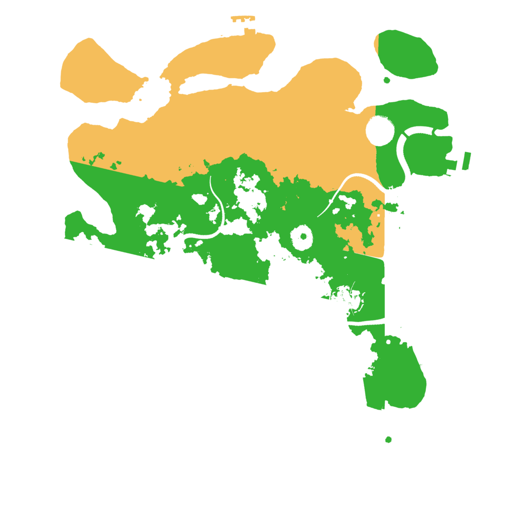 Biome Rust Map: Procedural Map, Size: 3250, Seed: 1481892793