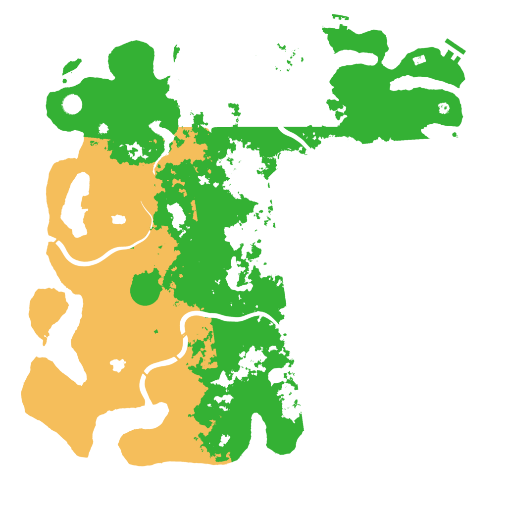 Biome Rust Map: Procedural Map, Size: 4500, Seed: 1108773351