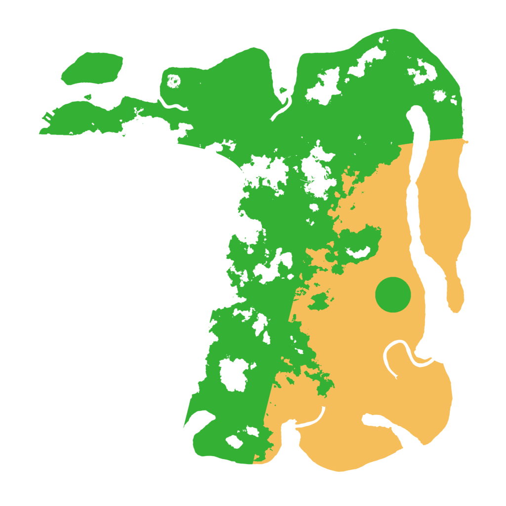 Biome Rust Map: Procedural Map, Size: 3750, Seed: 123297695