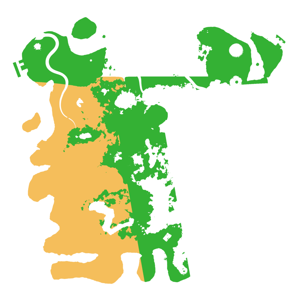 Biome Rust Map: Procedural Map, Size: 4000, Seed: 188243705
