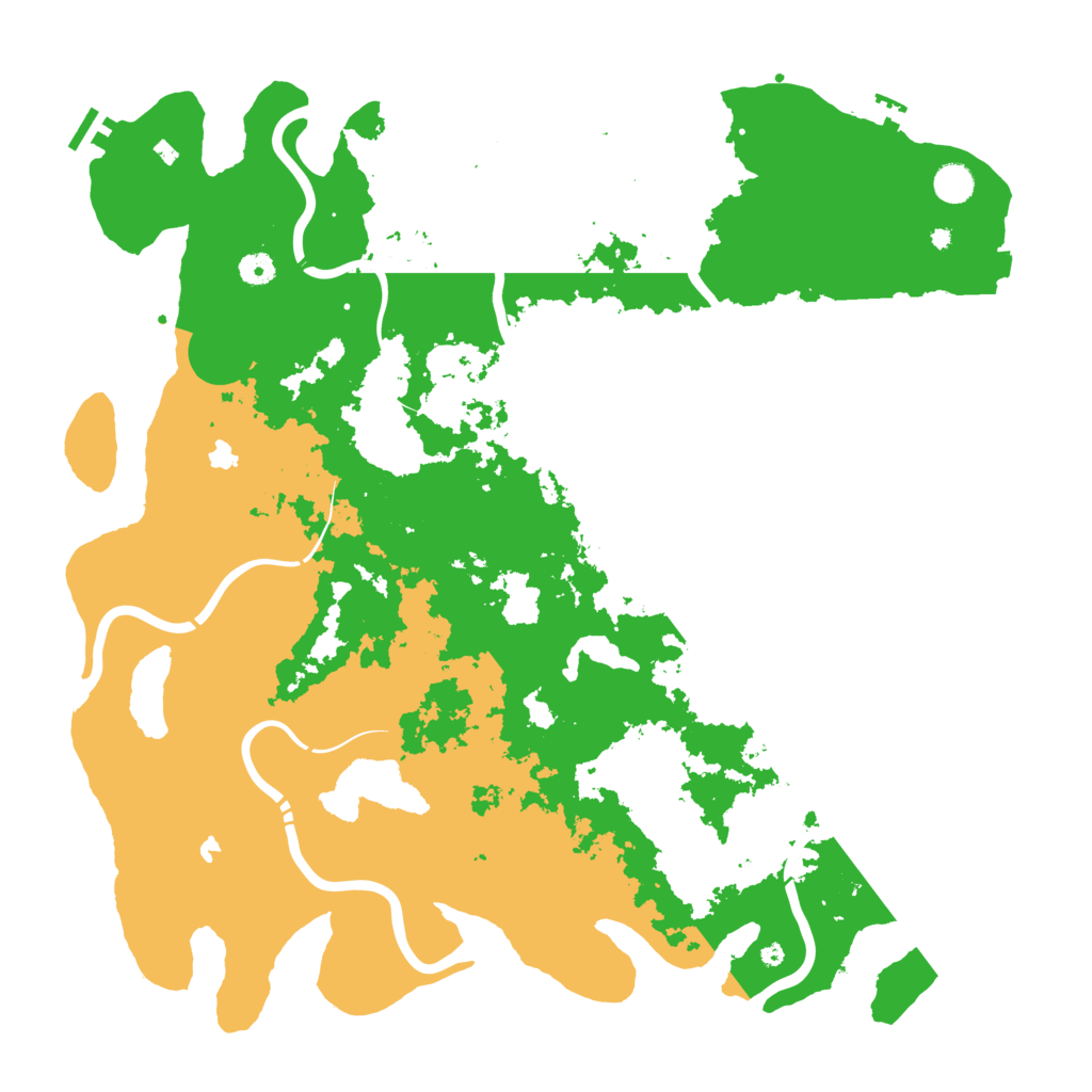 Biome Rust Map: Procedural Map, Size: 4800, Seed: 1522117996