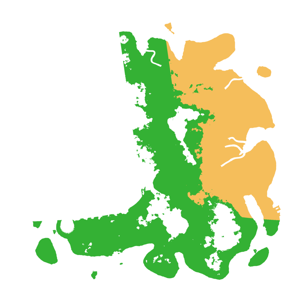 Biome Rust Map: Procedural Map, Size: 3909, Seed: 126126