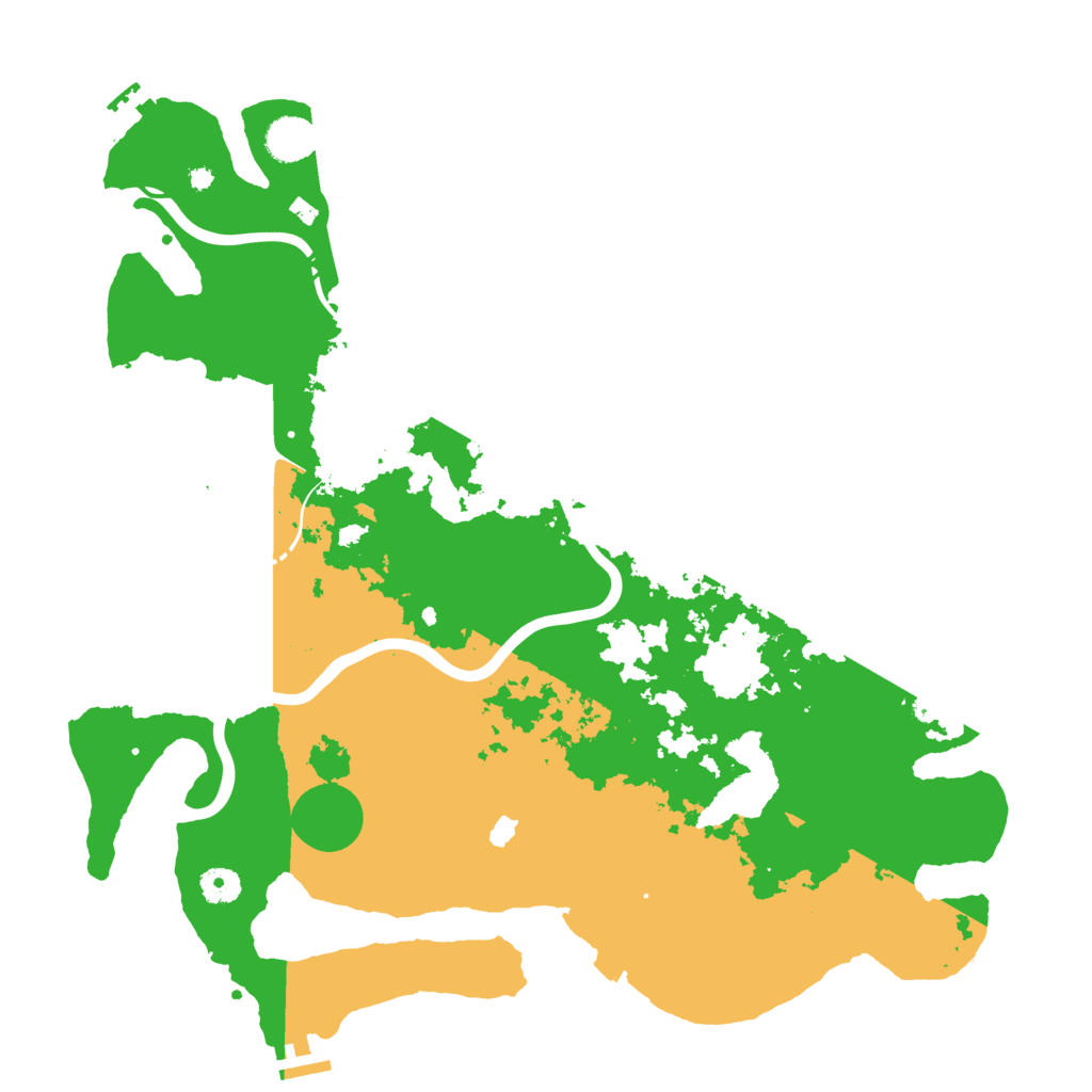 Biome Rust Map: Procedural Map, Size: 4250, Seed: 696148072