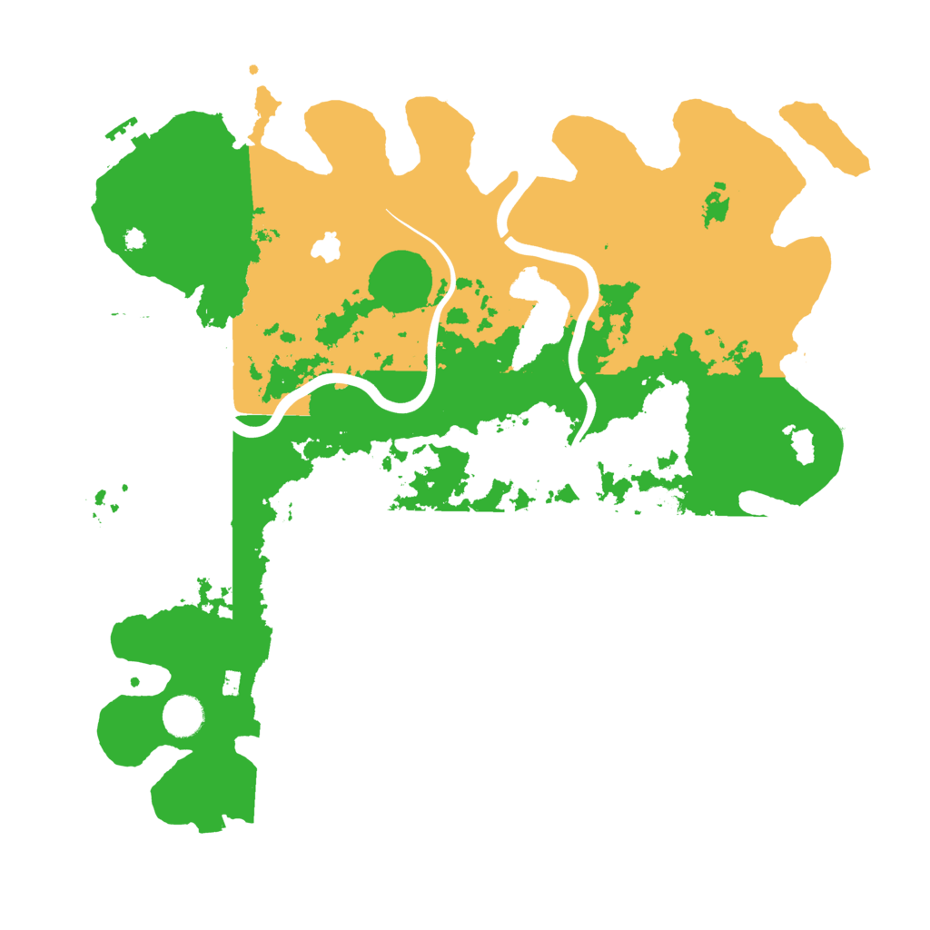 Biome Rust Map: Procedural Map, Size: 4000, Seed: 9598