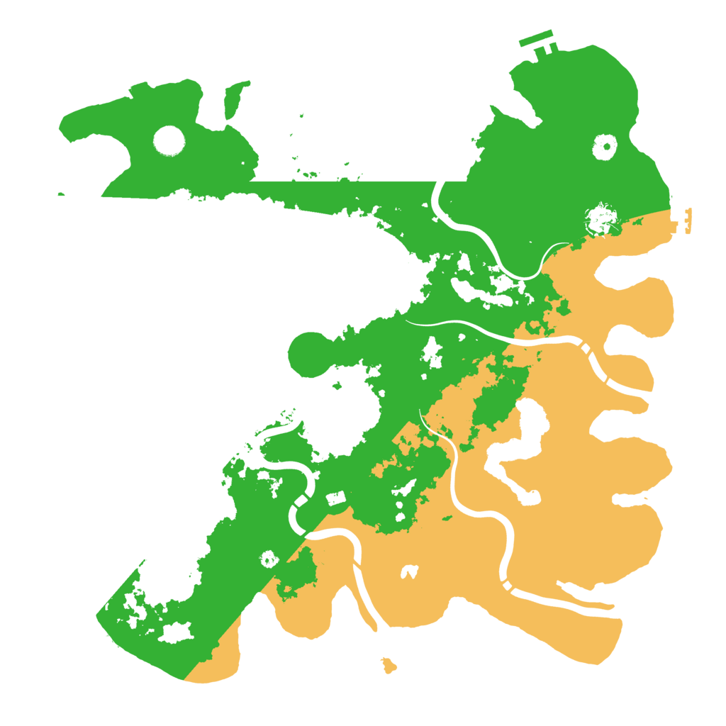 Biome Rust Map: Procedural Map, Size: 4250, Seed: 1885750778