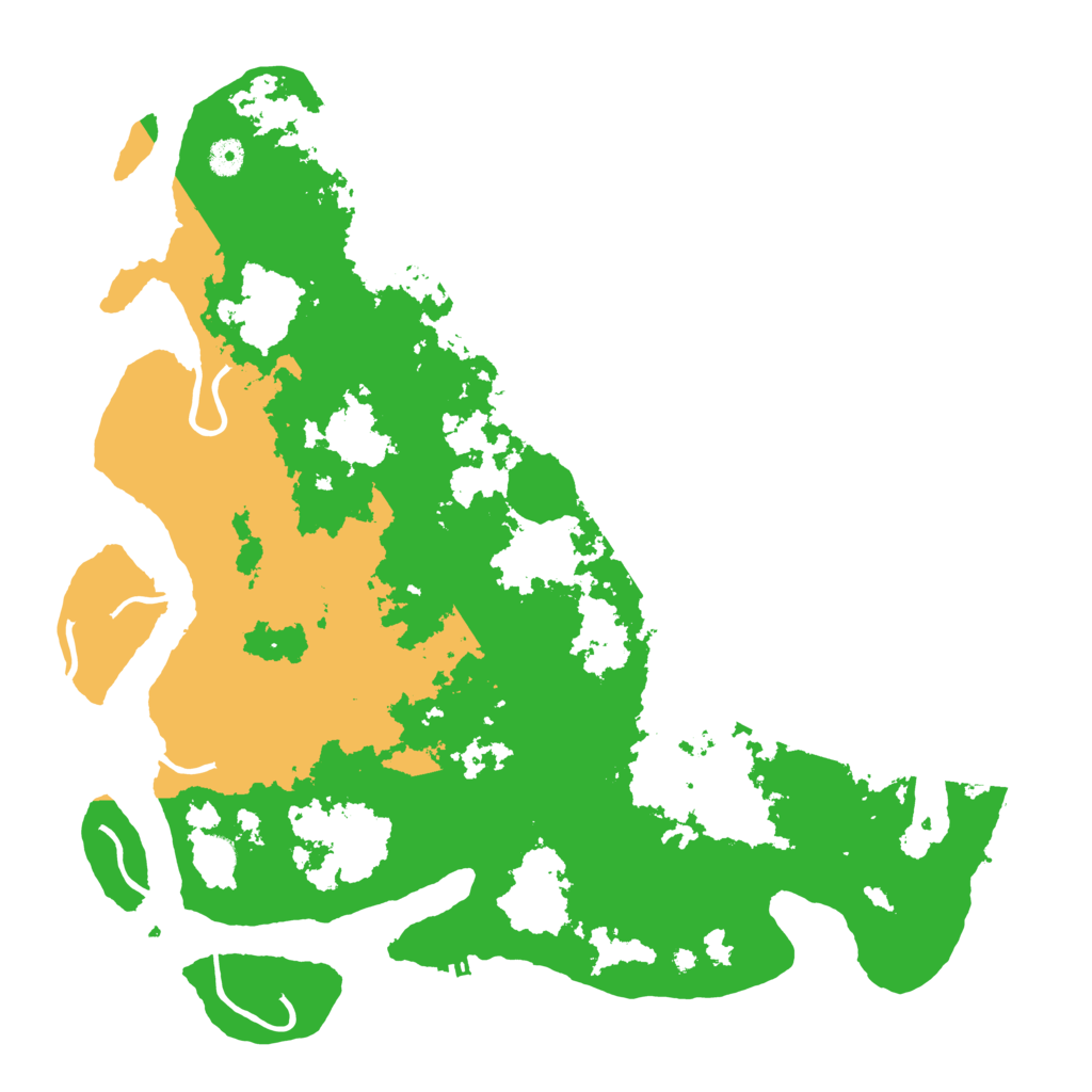 Biome Rust Map: Procedural Map, Size: 4500, Seed: 1049944424