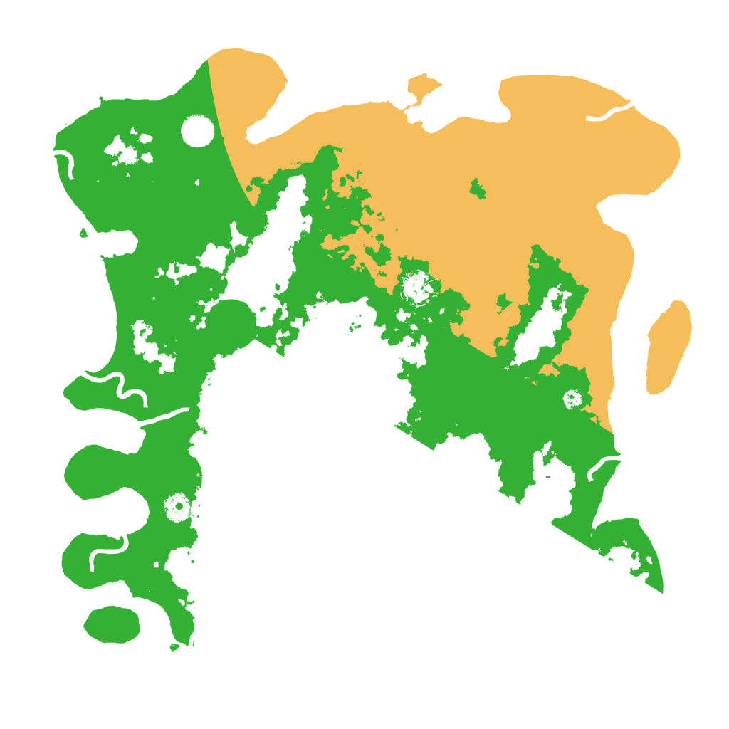 Biome Rust Map: Procedural Map, Size: 4000, Seed: 833389443