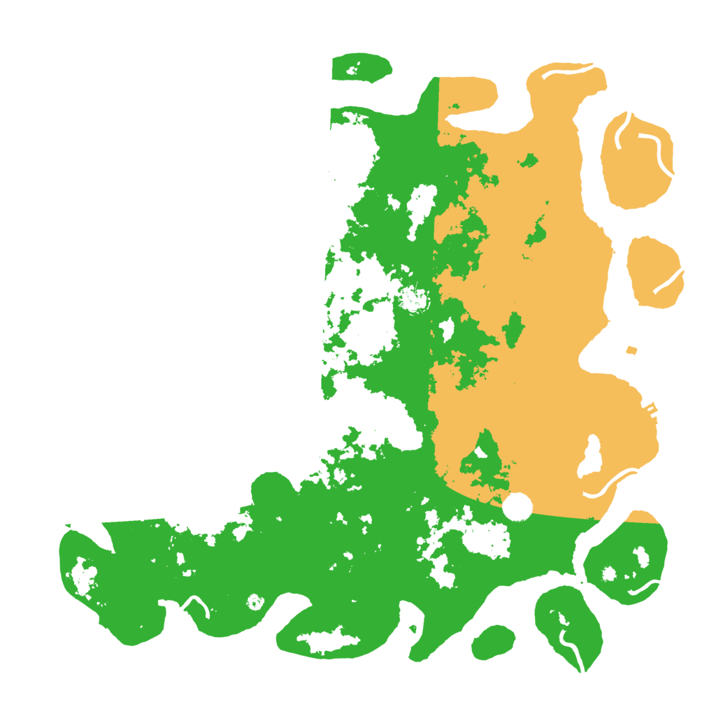 Biome Rust Map: Procedural Map, Size: 4500, Seed: 70778078