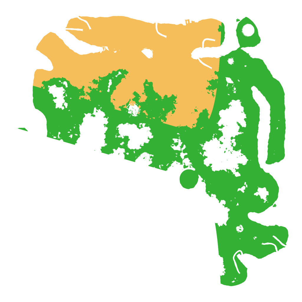 Biome Rust Map: Procedural Map, Size: 4333, Seed: 2147483647