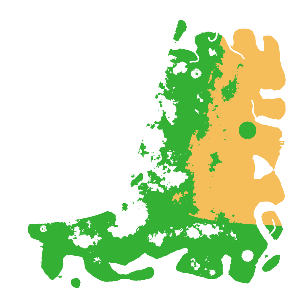 Biome Rust Map: Procedural Map, Size: 4650, Seed: 1345889318
