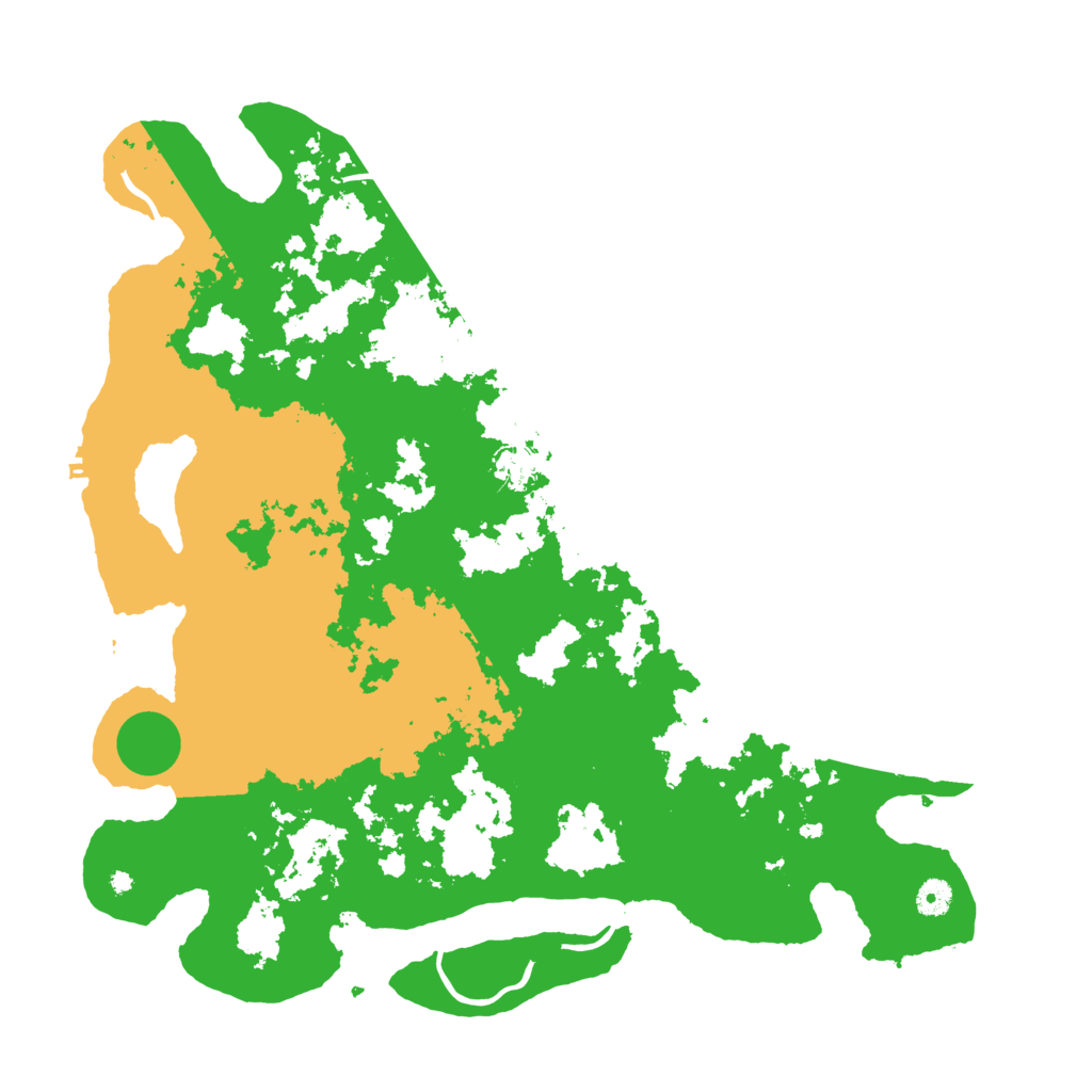 Biome Rust Map: Procedural Map, Size: 4500, Seed: 907015653