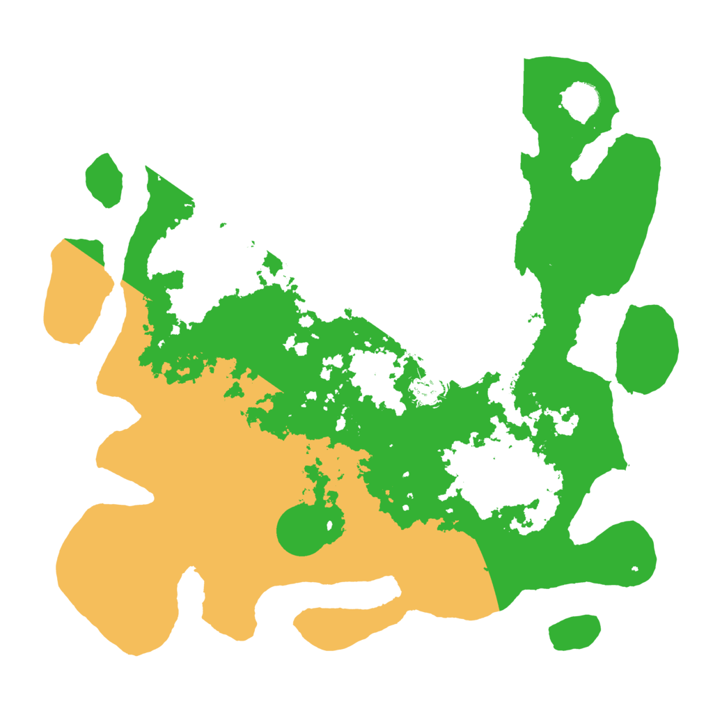 Biome Rust Map: Barren, Size: 3700, Seed: 792167965