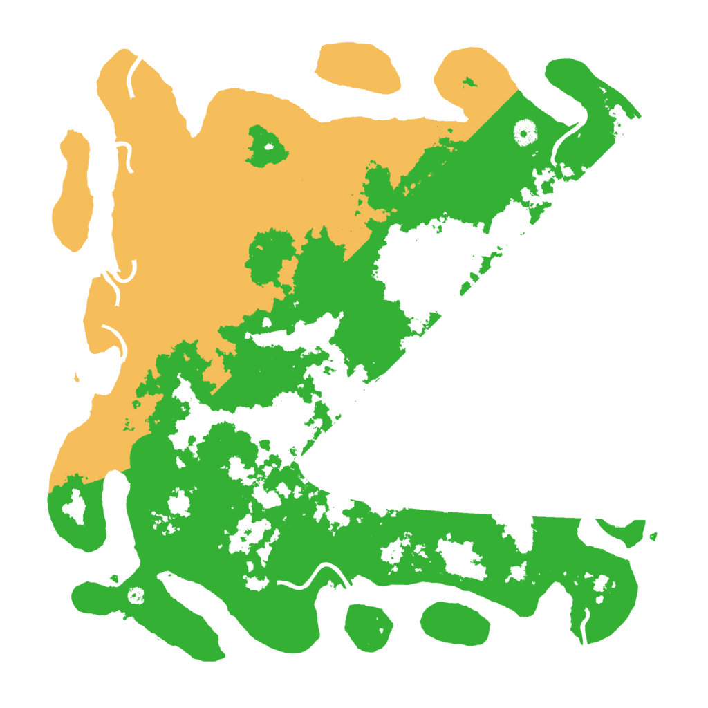 Biome Rust Map: Procedural Map, Size: 4250, Seed: 1521099322