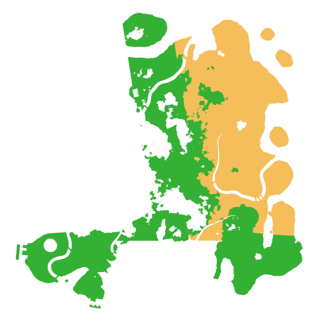 Biome Rust Map: Procedural Map, Size: 4250, Seed: 903061667