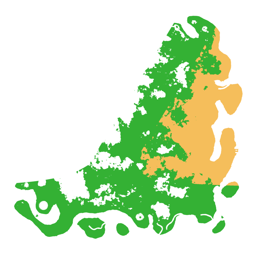 Biome Rust Map: Procedural Map, Size: 5000, Seed: 2022023