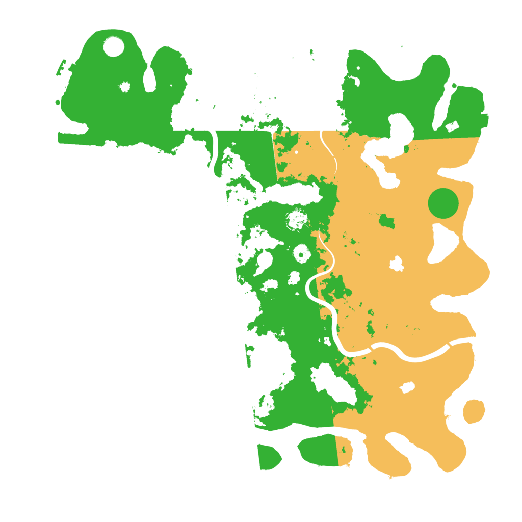 Biome Rust Map: Procedural Map, Size: 4500, Seed: 789616027
