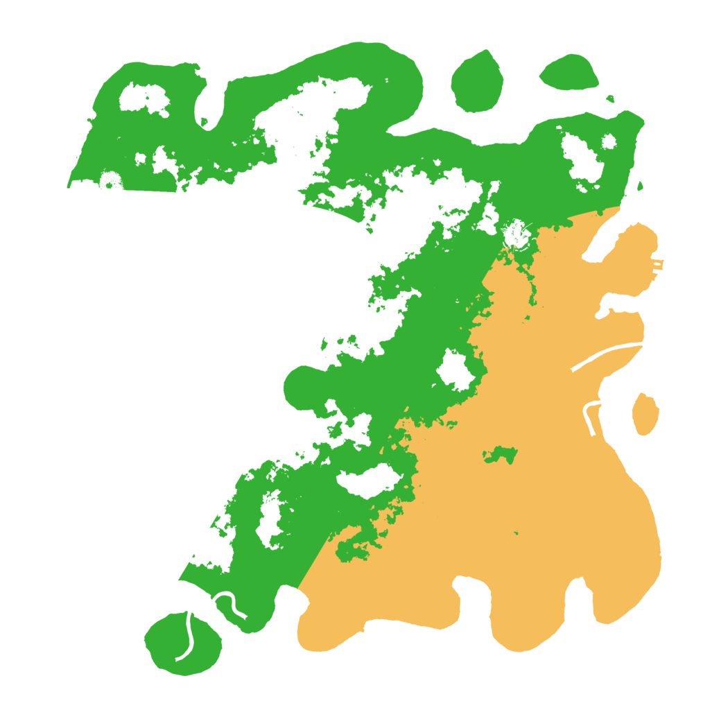 Biome Rust Map: Procedural Map, Size: 4300, Seed: 637884441