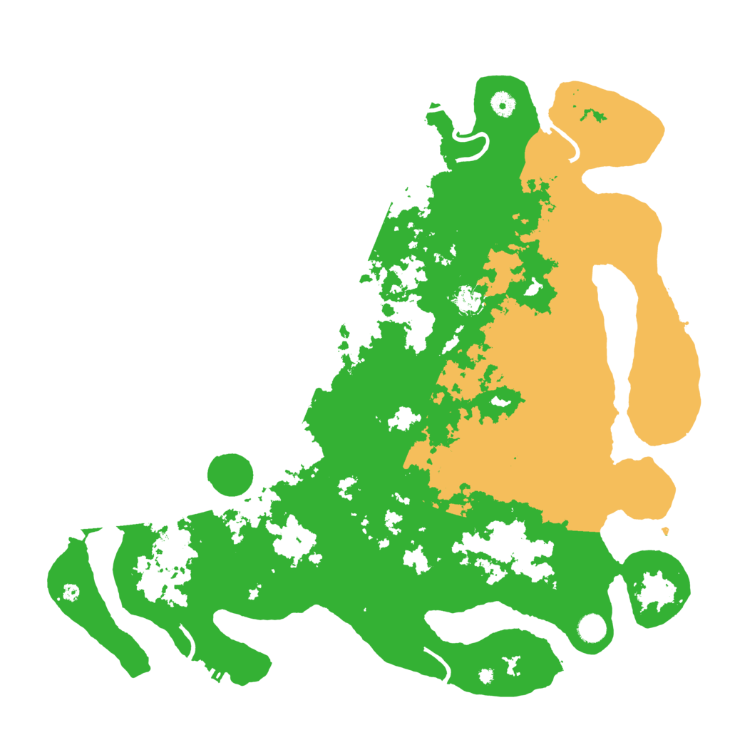 Biome Rust Map: Procedural Map, Size: 4500, Seed: 1855992930