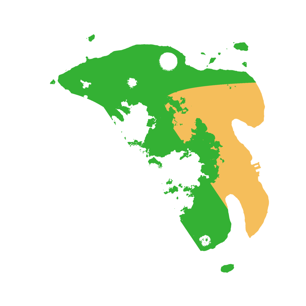 Biome Rust Map: Procedural Map, Size: 3000, Seed: 1602