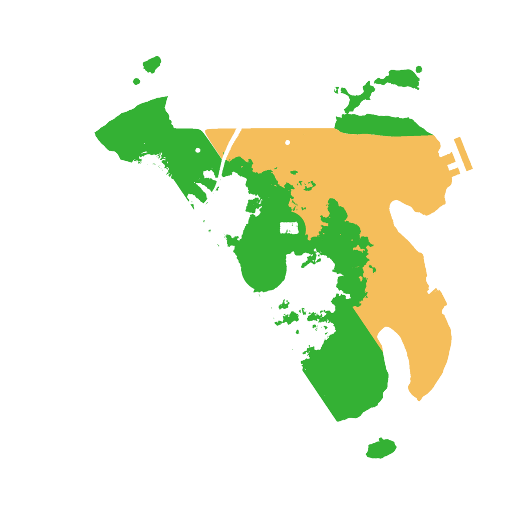 Biome Rust Map: Procedural Map, Size: 3000, Seed: 1602